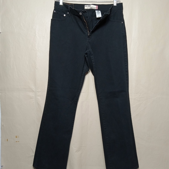 Levi Strauss 550 women's relaxed boot cut denim jeans size 16L - Picture 3 of 9
